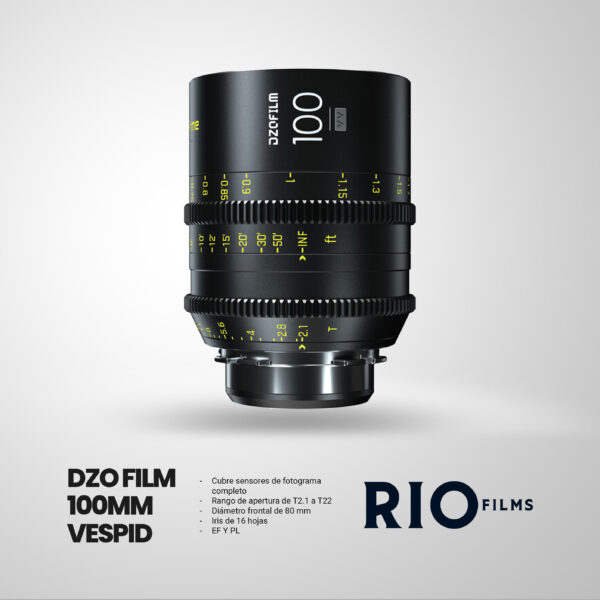 DZOFilm VESPID 100mm T2.1 (PL & EF)