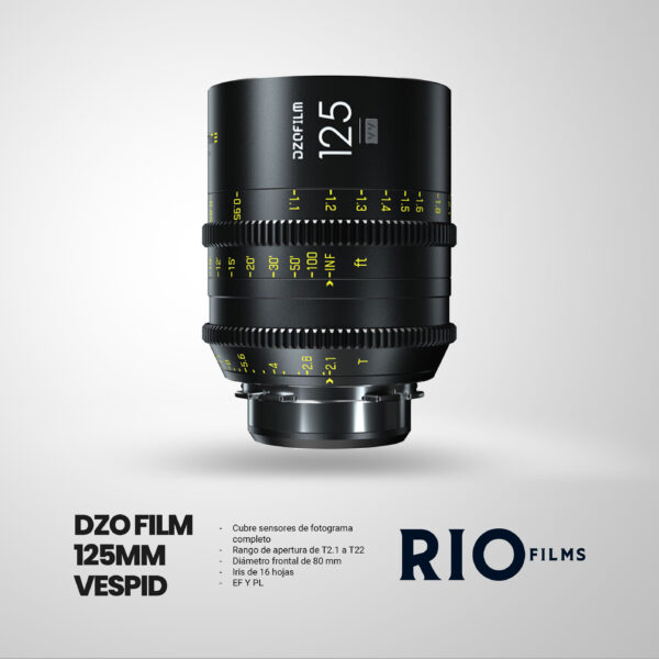 DZOFilm VESPID 125mm T2.1 (PL & EF)