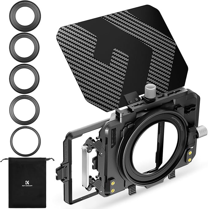 MATTE BOX K&F PARA FILTROS 4 × 5,65