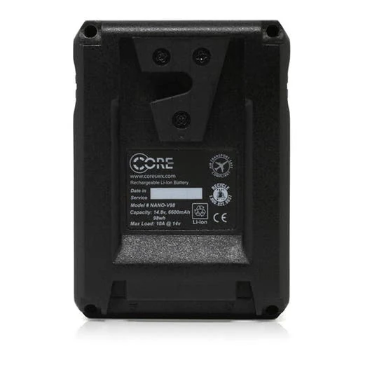 Montura V-Mount de la batería Core SWX Nano Micro de 98 Wh