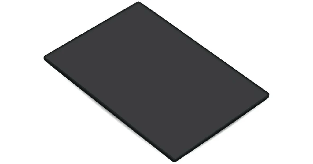 Filtro incluido en el kit Tiffen: ND 0.3, 4×5,65 pulgadas